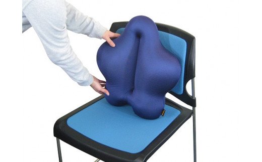 H-21 【腰用クッション】CuCuスタンダード（エンジ）